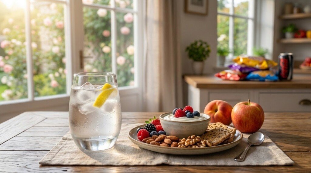 hydration and healthy eating cravings