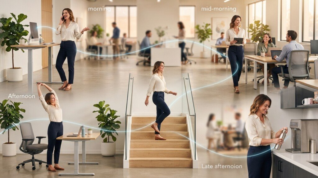 NEAT for desk job at work