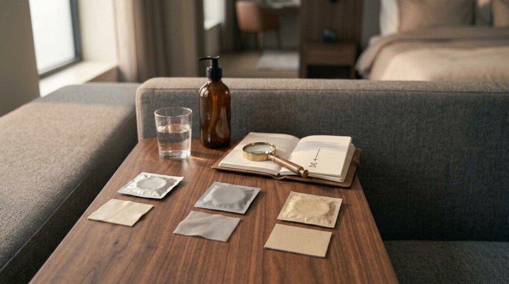 Thin & Sensitivity Condoms material comparison