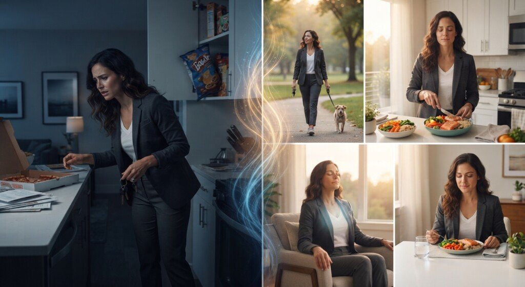 stress and food cravings management