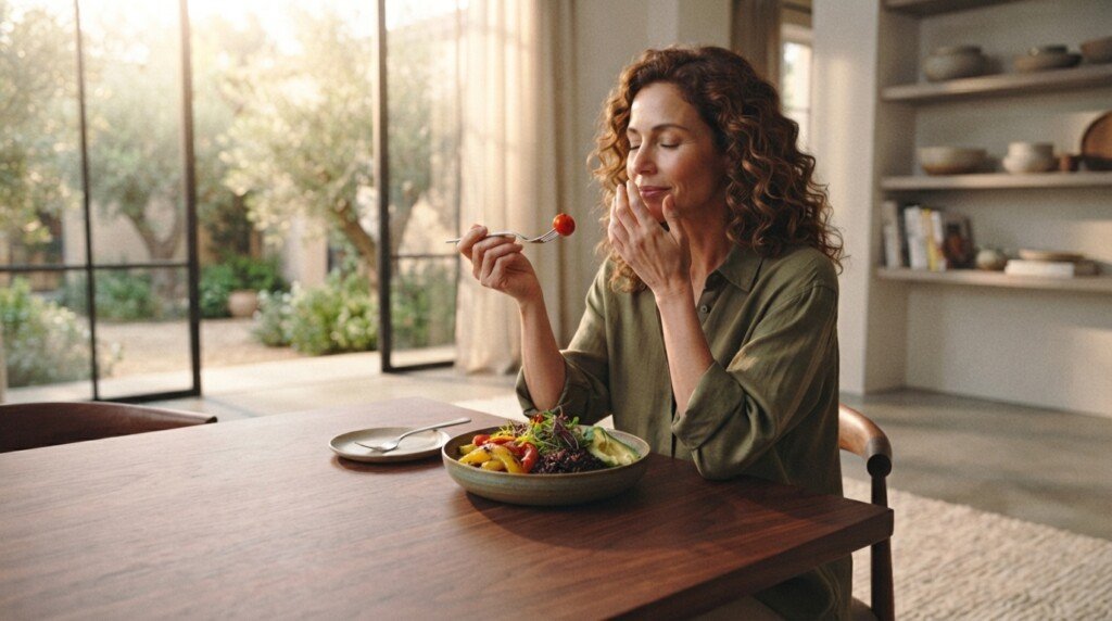 how to practice mindful eating exercises