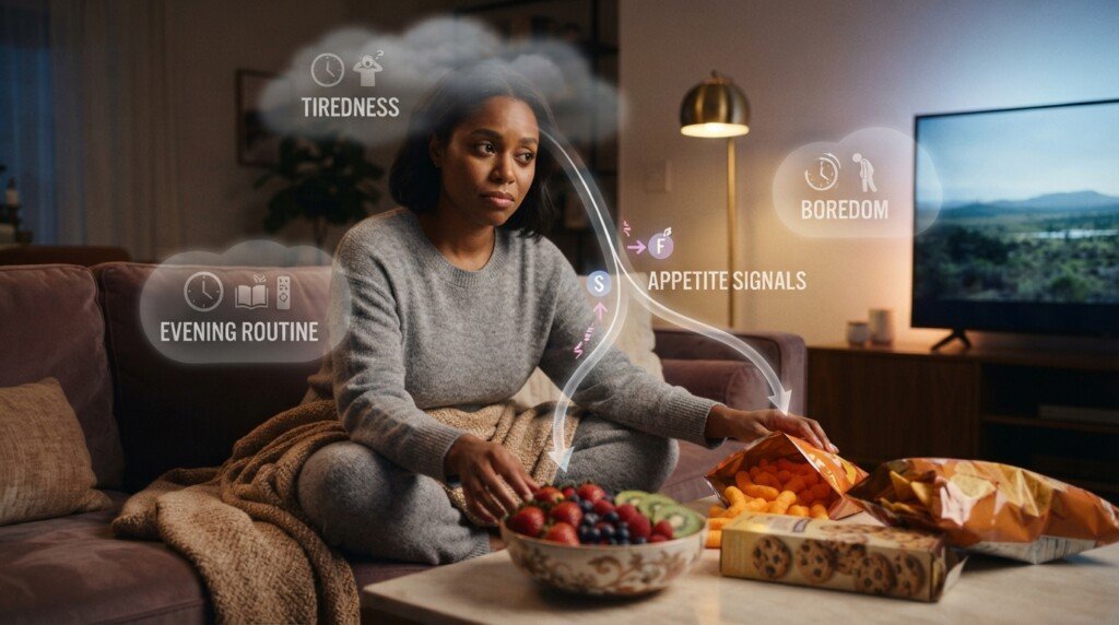 how to stop food cravings at night