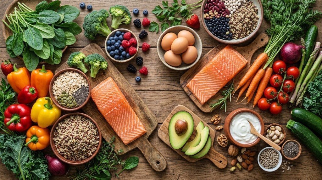 what is a balanced diet nutrient dense foods