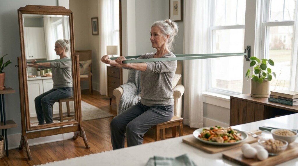 who is at risk for muscle loss: older adults