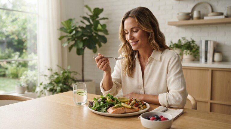 portion control mental health benefits