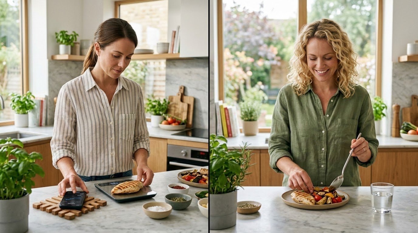 portion control vs calorie counting