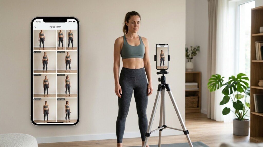 track fat loss progress with progress photos