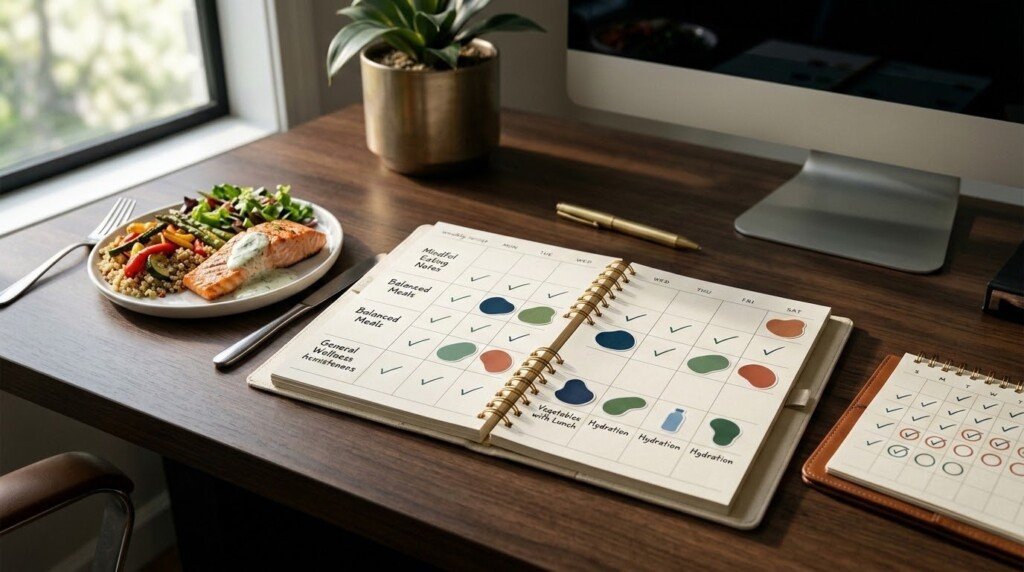 track healthy eating progress eating patterns