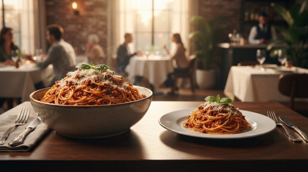 common portion size mistakes restaurant portions