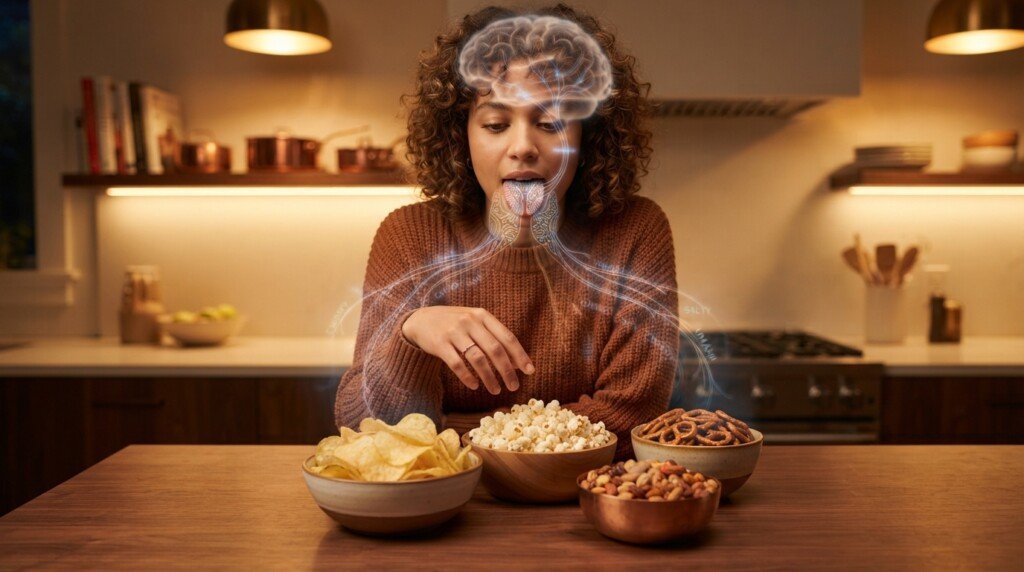 types of food cravings salty snacks
