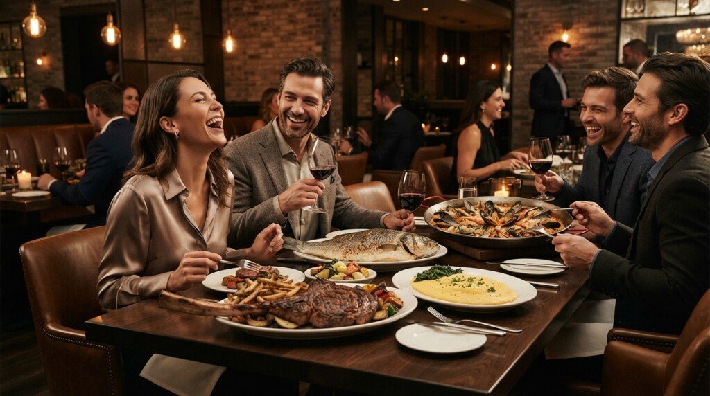 why are restaurant portions so big social norms