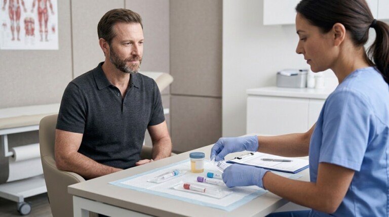 STI Testing for Men: What to Expect during a confidential sexual health screening