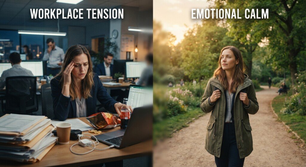 how to stop emotional eating when stressed