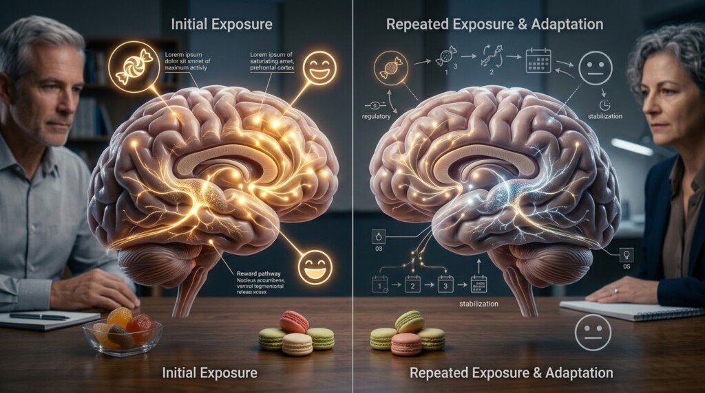 sugar tolerance brain neuroadaptation