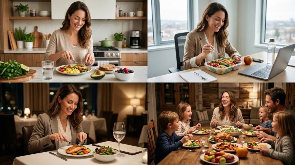 healthy eating habits sustainable routine
