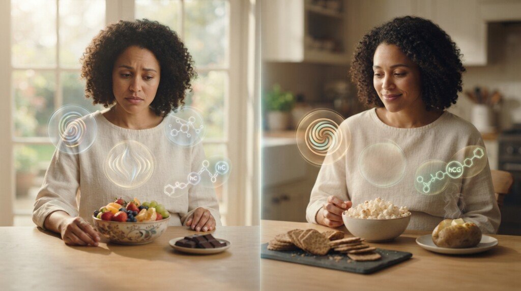 pregnancy food cravings sweet and salty