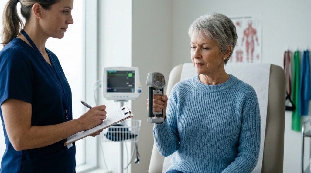 symptoms of sarcopenia clinical diagnosis and strength testing