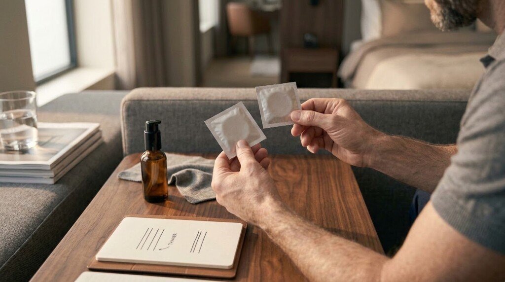 Thin & Sensitivity Condoms sensation comparison