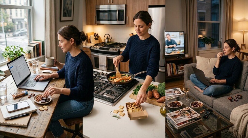 not tracking food intake weight loss overeating