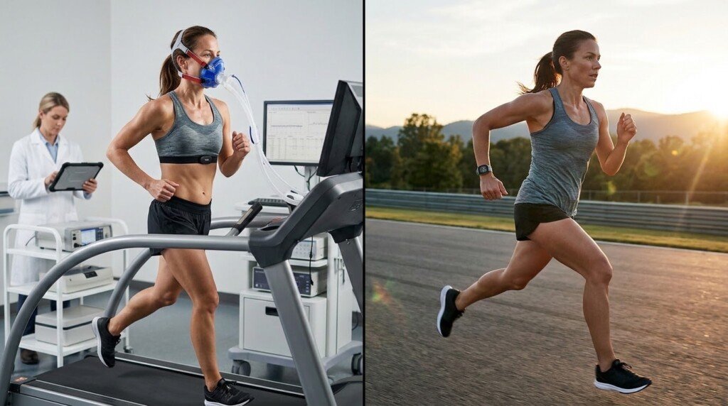 good VO2 max score from lab testing versus fitness tracker estimates
