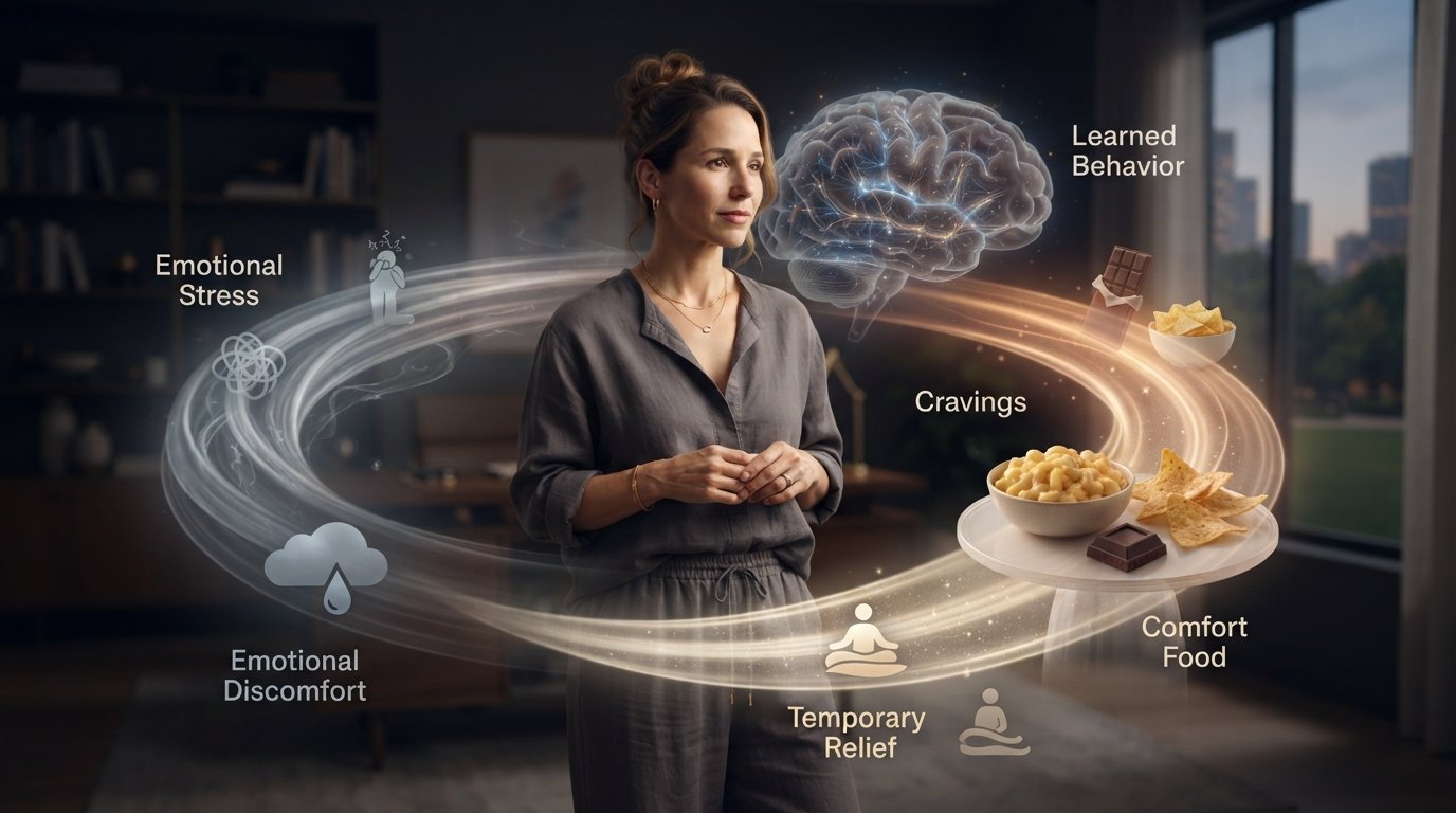 why is it hard to stop emotional eating